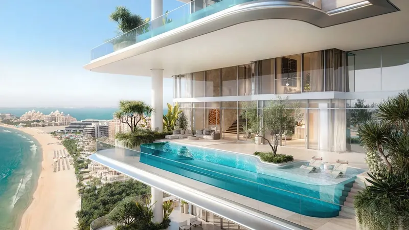 Exterior at Orla Infinity Dorchester Collection in Palm Jumeirah Dubai