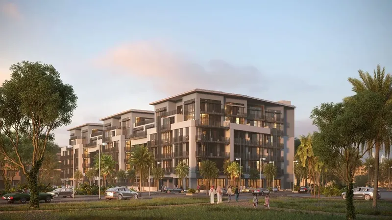 Exterior at Parkwood Residences in JVC (Jumeirah Village Circle) Dubai