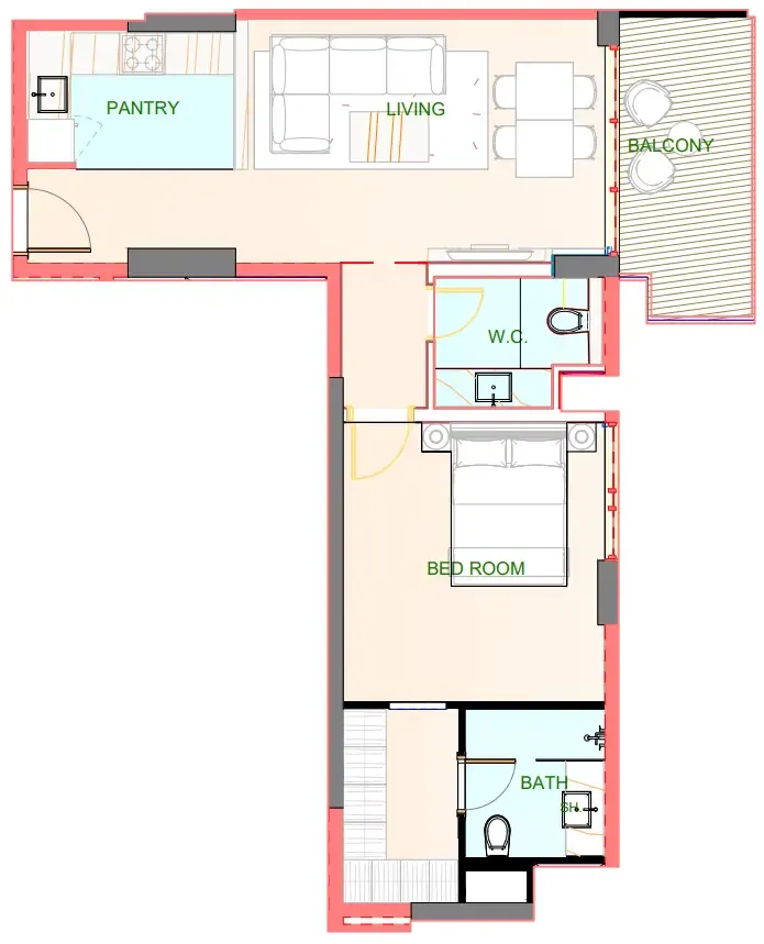 Uniestate Properties Playa Viva floor plan