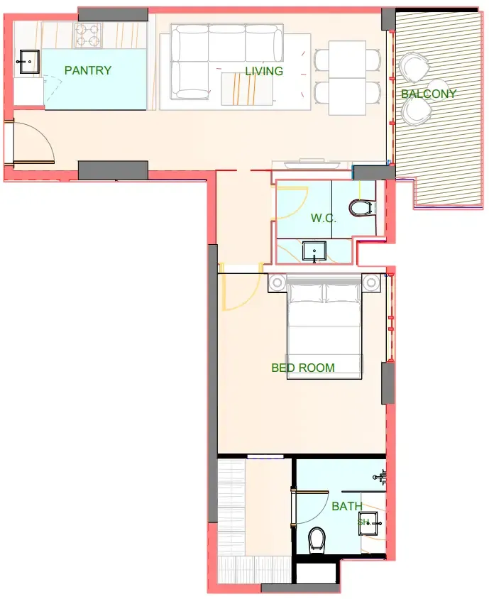 Uniestate Properties Playa Viva floor plan