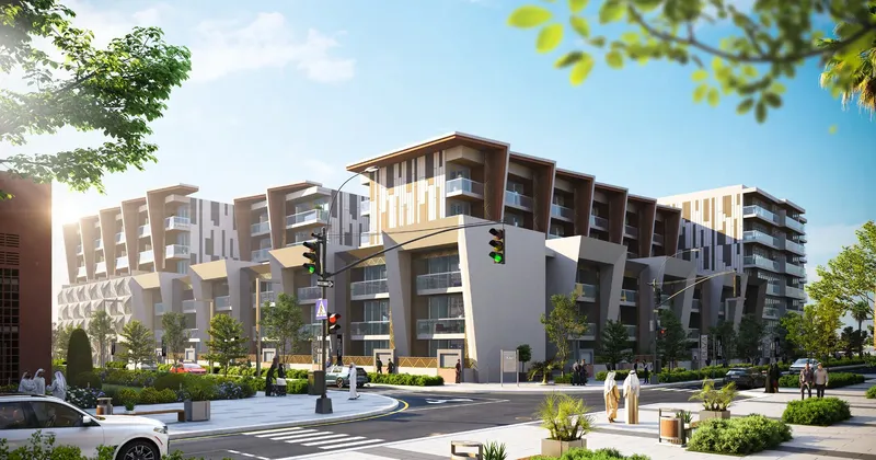 Exterior at Plaza Reportage in Masdar City Abu Dhabi