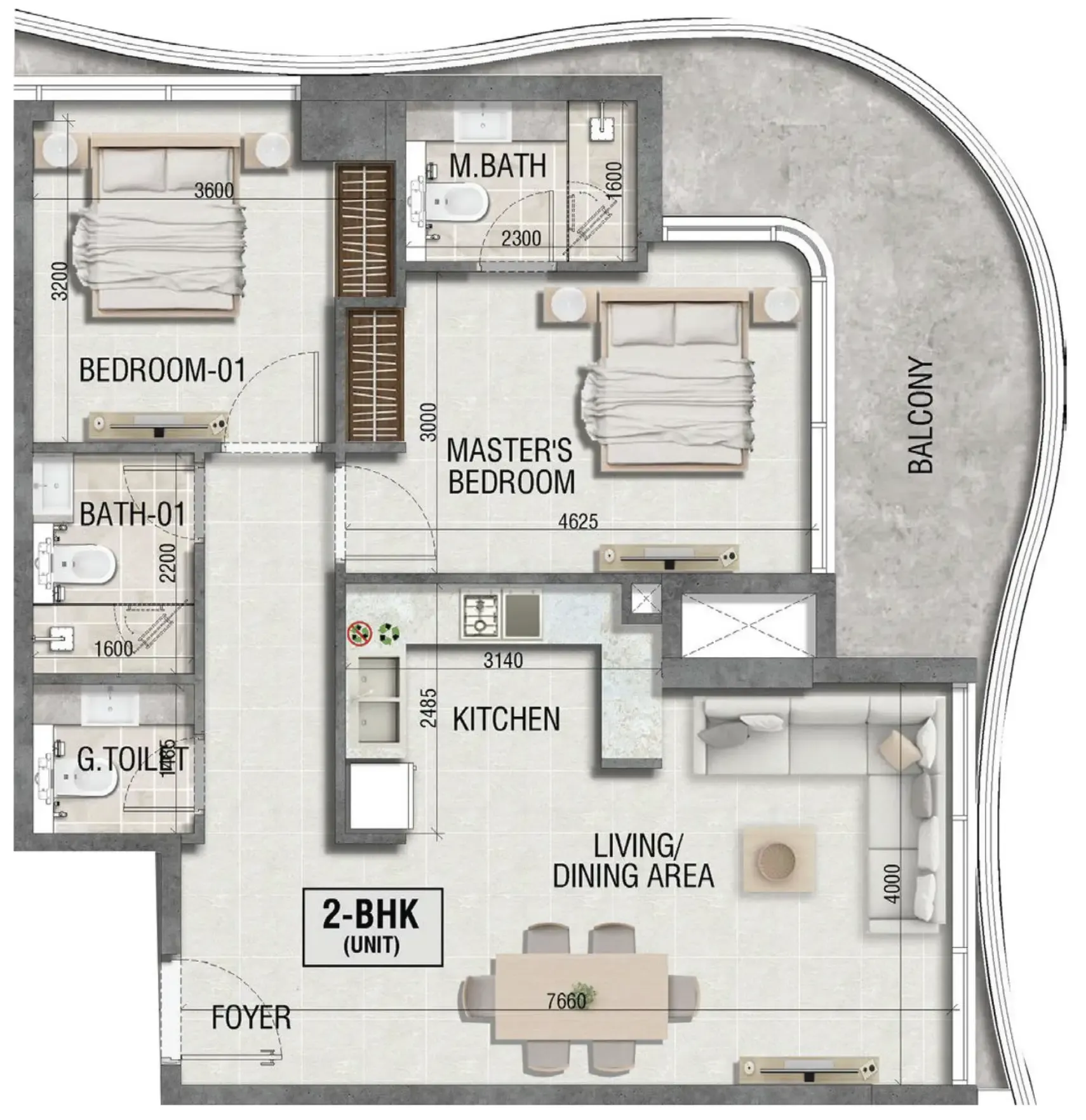 Lincoln Star Real Estate Development Ramada Residences by Wyndham in Dubai South floor plan