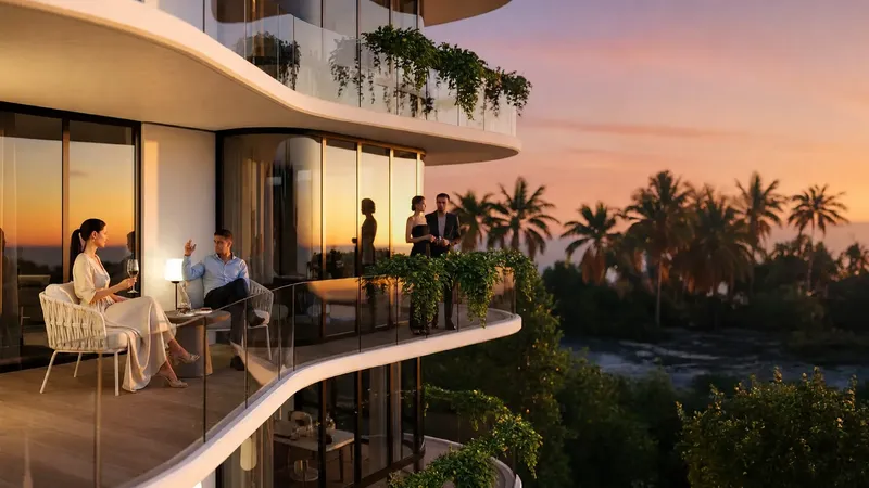 Exterior at Ramada Residences by Wyndham in Dubai South in Dubai South Dubai
