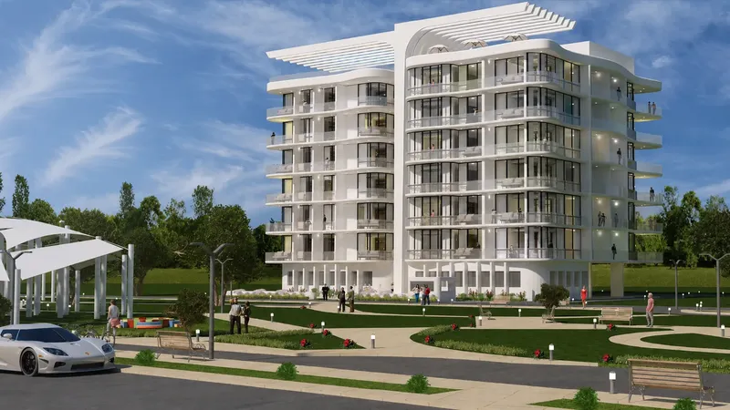 Exterior at Ramada Residences by Wyndham in Dubai South in Dubai South Dubai