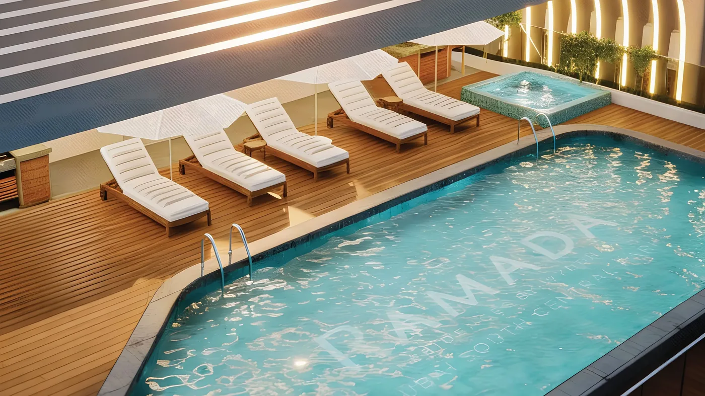 Sky Pool & Jacuzzi amenity image at Ramada Residences by Wyndham in Dubai South