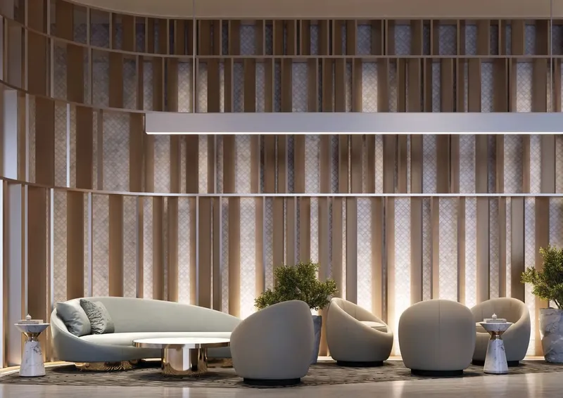 Lobby at Red Square in JVT (Jumeirah Village Triangle) Dubai