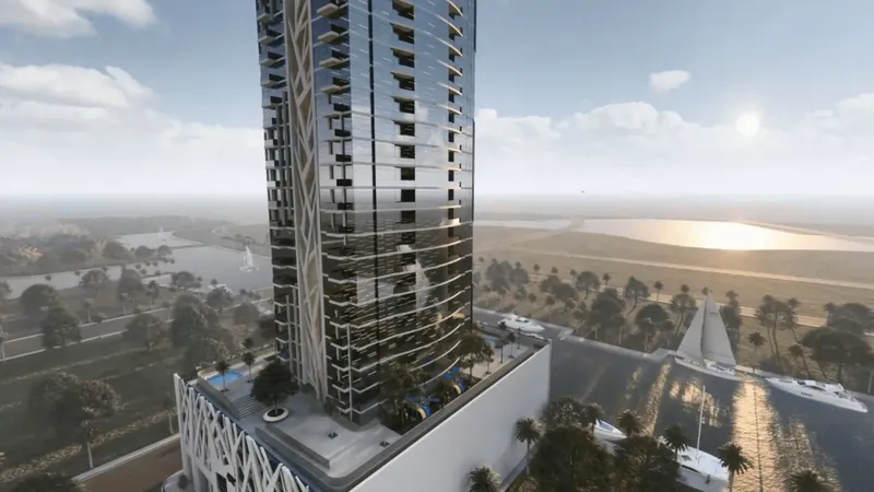 Exterior at Renad Tower in Reem Island Abu Dhabi