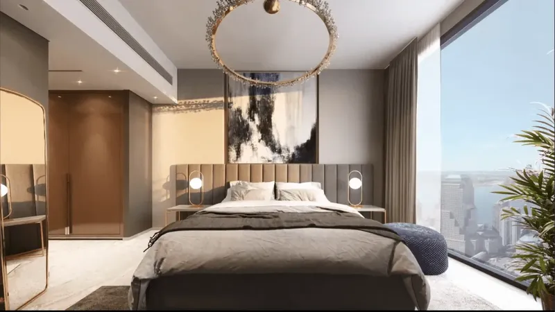 Interior at Renad Tower in Reem Island Abu Dhabi