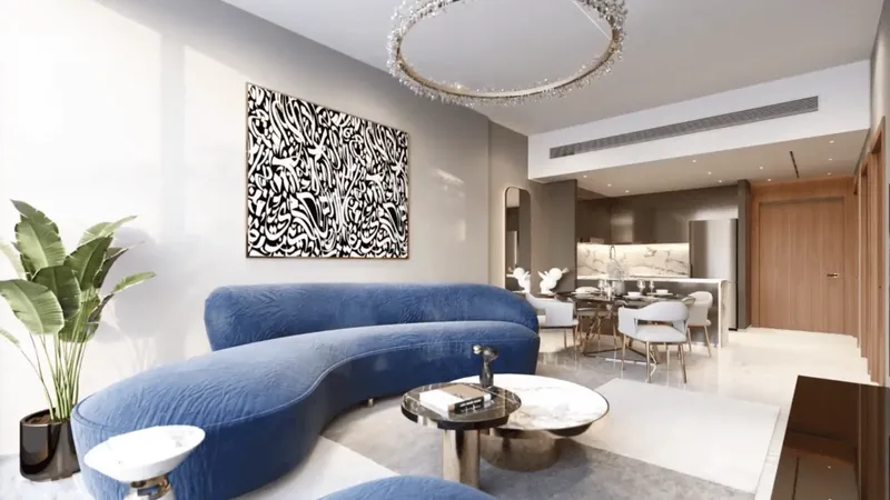 Interior at Renad Tower in Reem Island Abu Dhabi