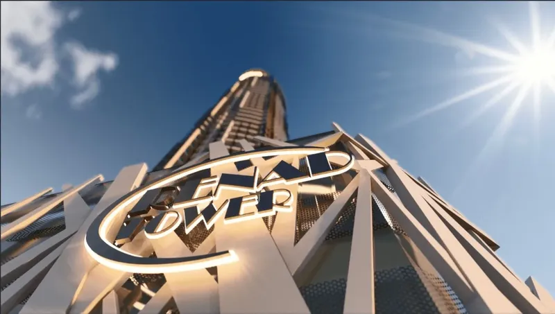 Exterior at Renad Tower in Reem Island Abu Dhabi
