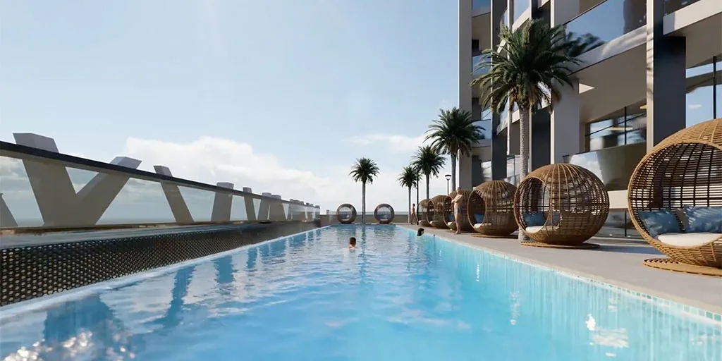 Swimming Pool amenity image at Renad Tower