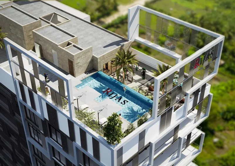 Exterior at Rijas Suites in Majan Dubai