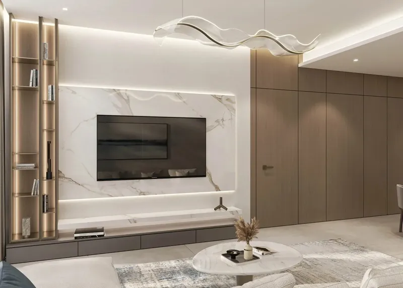 Interior at Rijas Suites in Majan Dubai
