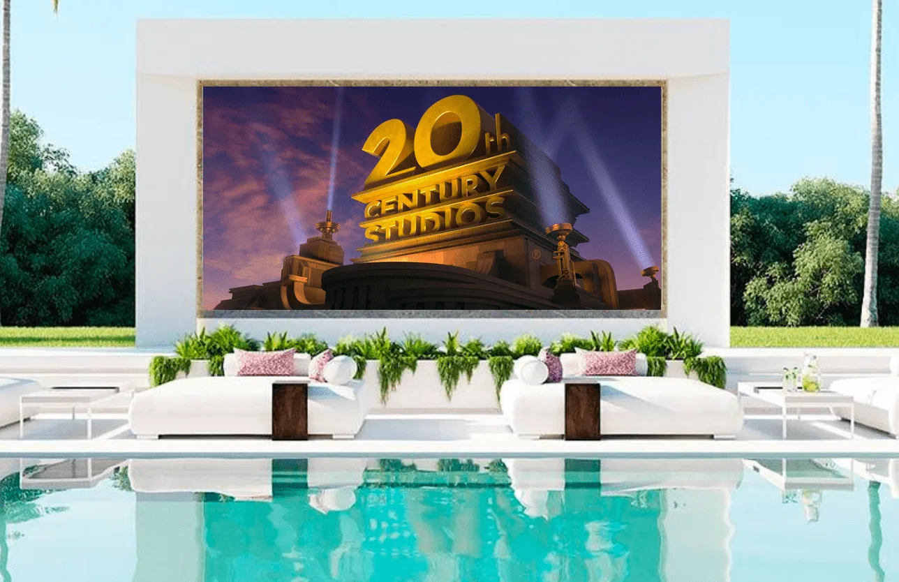 Outdoor Cinema amenity image at Rijas Suites