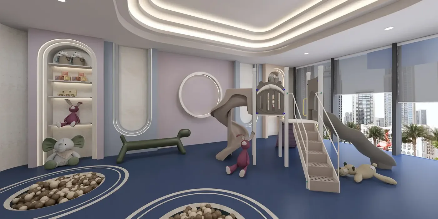 Kids Play Area amenity image at Riviera 55
