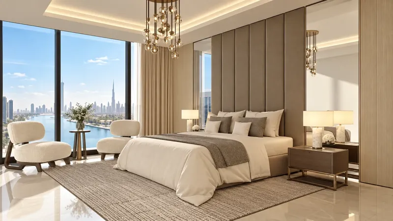 Interior at Riviera 65 in Azizi Riviera at Meydan One Dubai