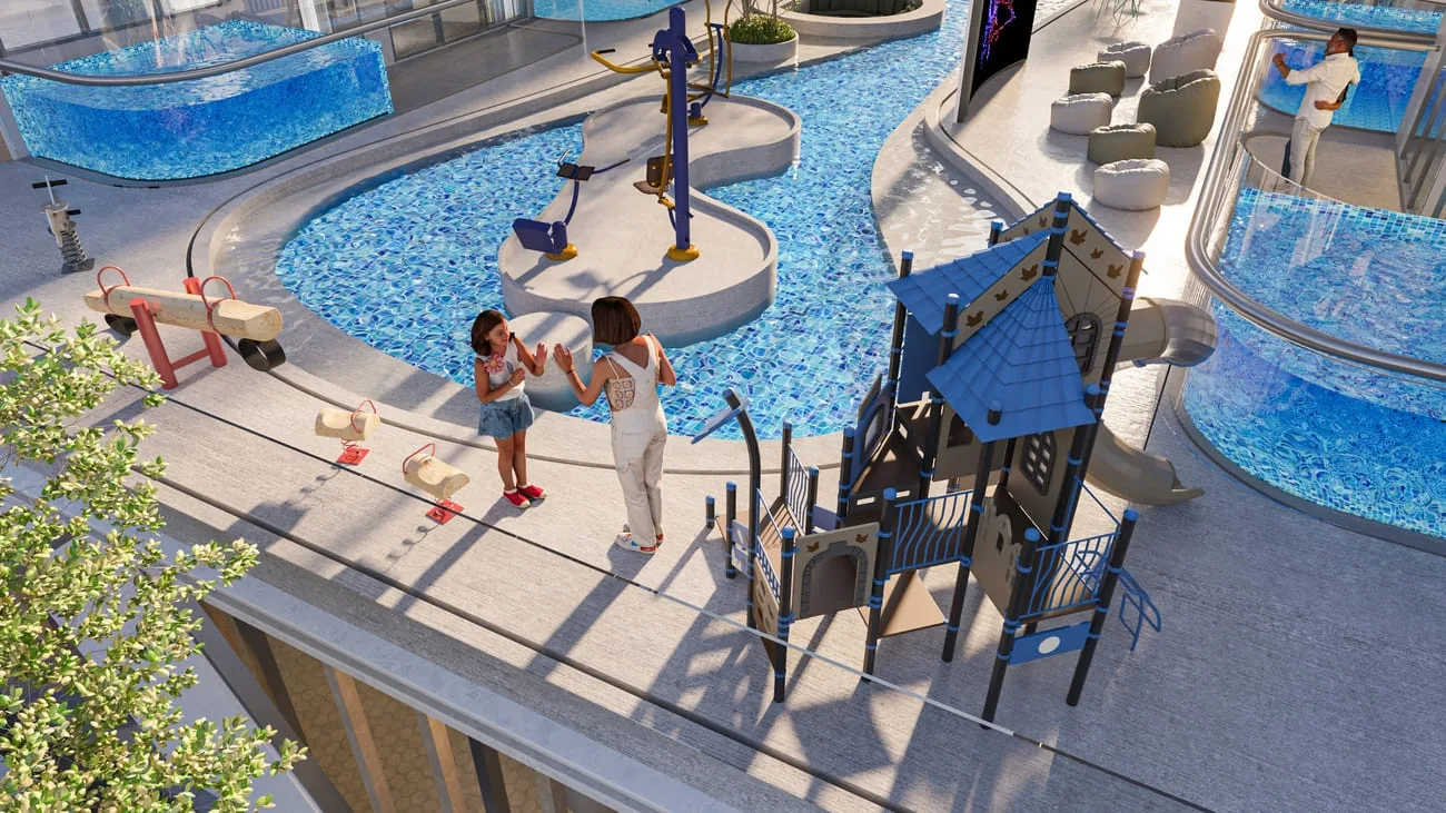 Kids Play Area amenity image at Rome by Samana Developers