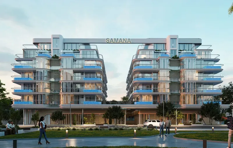 Exterior at Rome by Samana Developers in MBR District 11 (Meydan South) Dubai