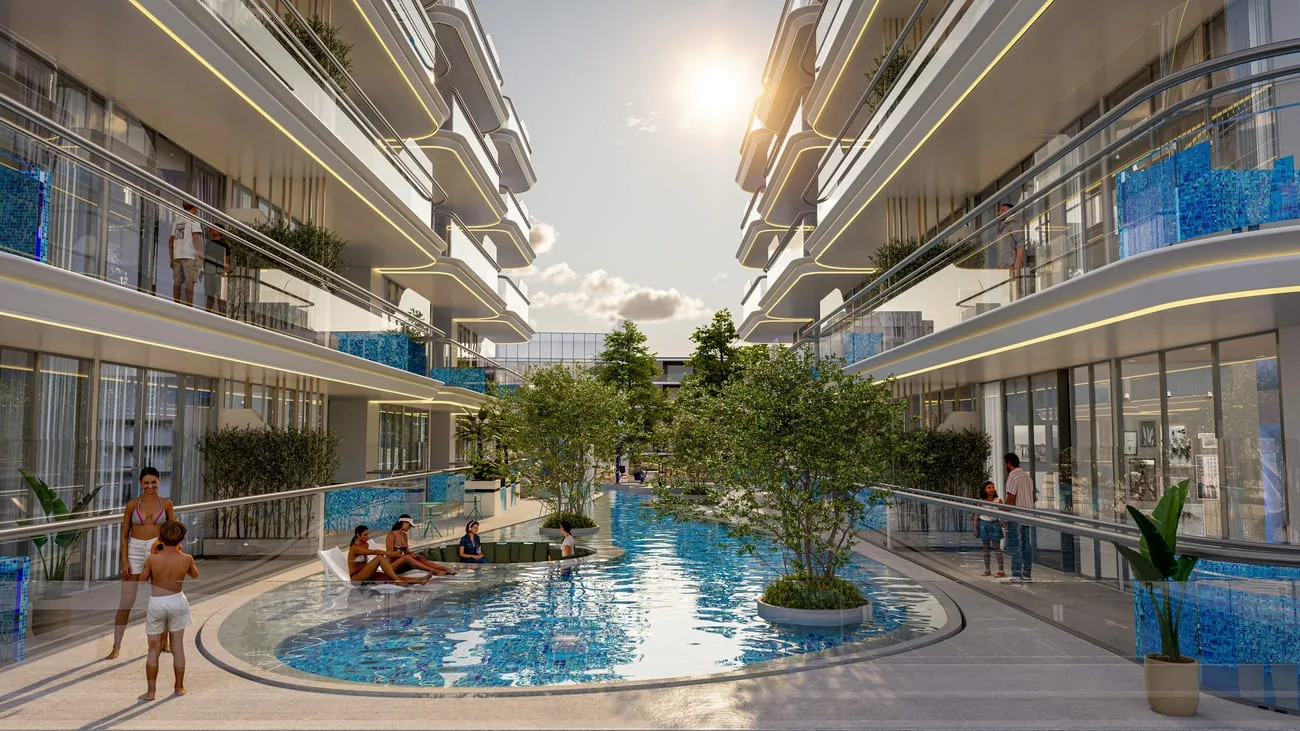 Swimming Pool amenity image at Rome by Samana Developers