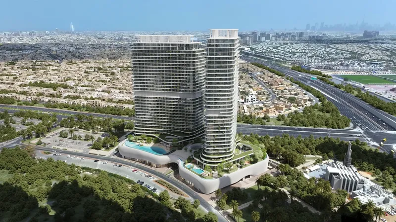 Exterior at Saas Hills in Dubai Science Park Dubai