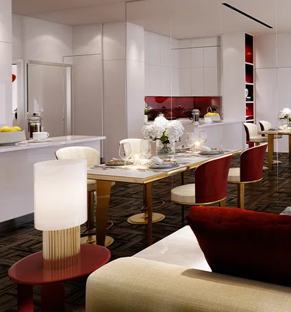 Interior at Safa Two de Grisogono in Business Bay Dubai