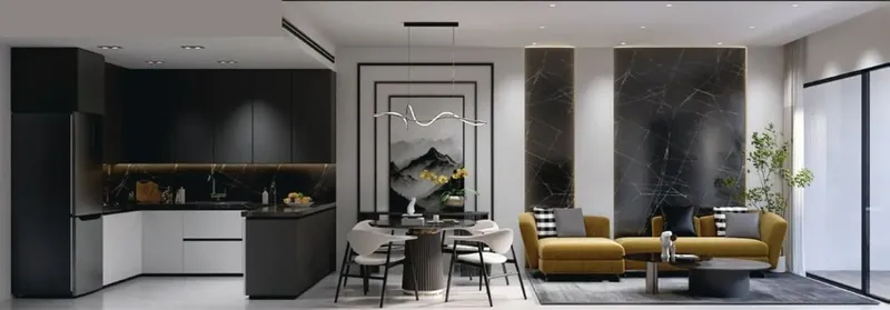 Interior at Samana Ibiza in Dubailand Residence Complex Dubai