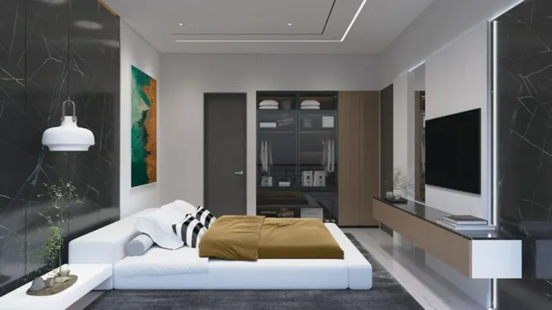 Interior at Samana Ibiza in Dubailand Residence Complex Dubai