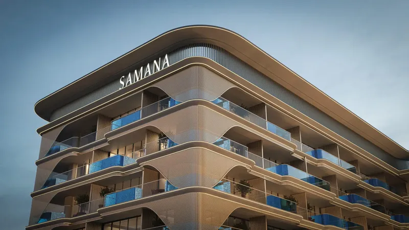 Exterior at Samana Imperial Garden in Arjan Dubai