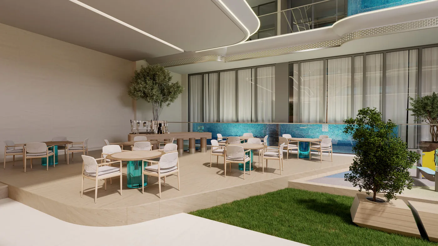 Outdoor Lounge amenity image at Samana Imperial Garden