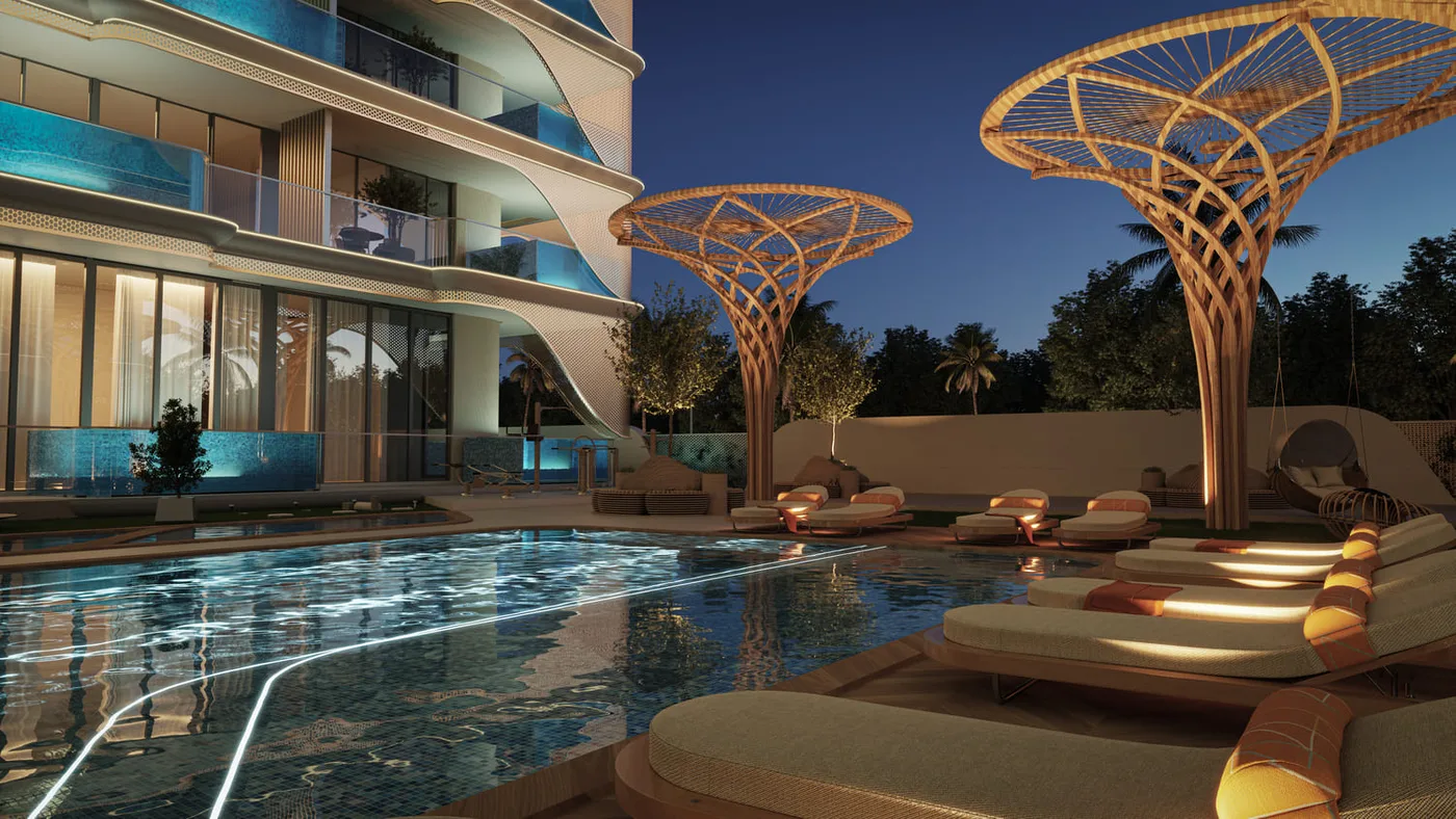 Pool Deck amenity image at Samana Imperial Garden