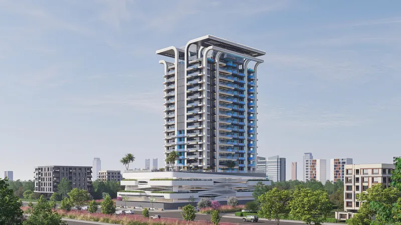 Exterior at Samana Manhattan 2 in JVC (Jumeirah Village Circle) Dubai