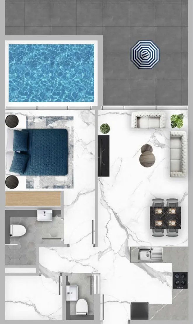 Samana Samana Mykonos floor plan