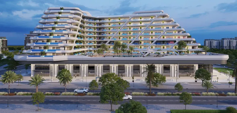 Exterior at Samana Mykonos Signature in Arjan Dubai