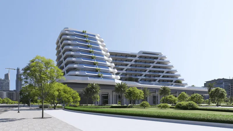Exterior at Samana Mykonos Signature in Arjan Dubai