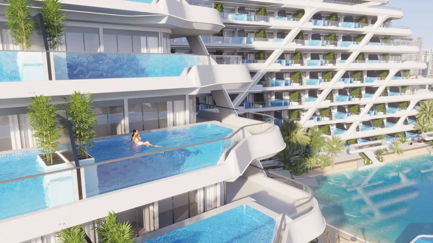 Private Pools In Apartments amenity image at Samana Mykonos Signature