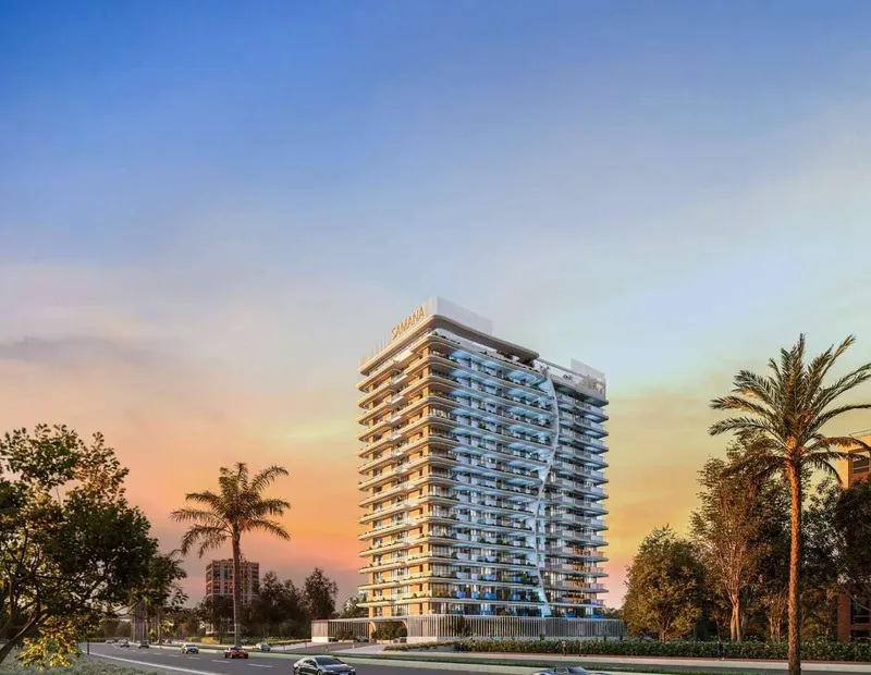 Exterior at Samana Park Meadows in Dubailand Residence Complex Dubai