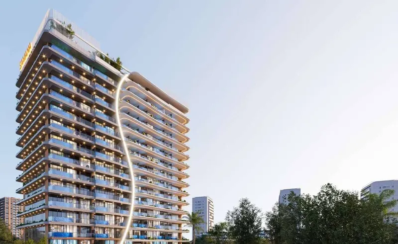 Exterior at Samana Park Meadows in Dubailand Residence Complex Dubai
