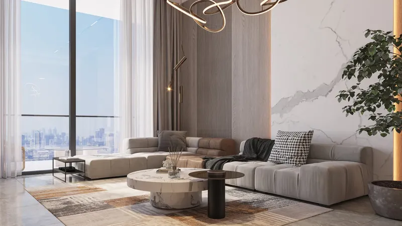 Interior at Samana Parkville in Dubailand Residence Complex Dubai