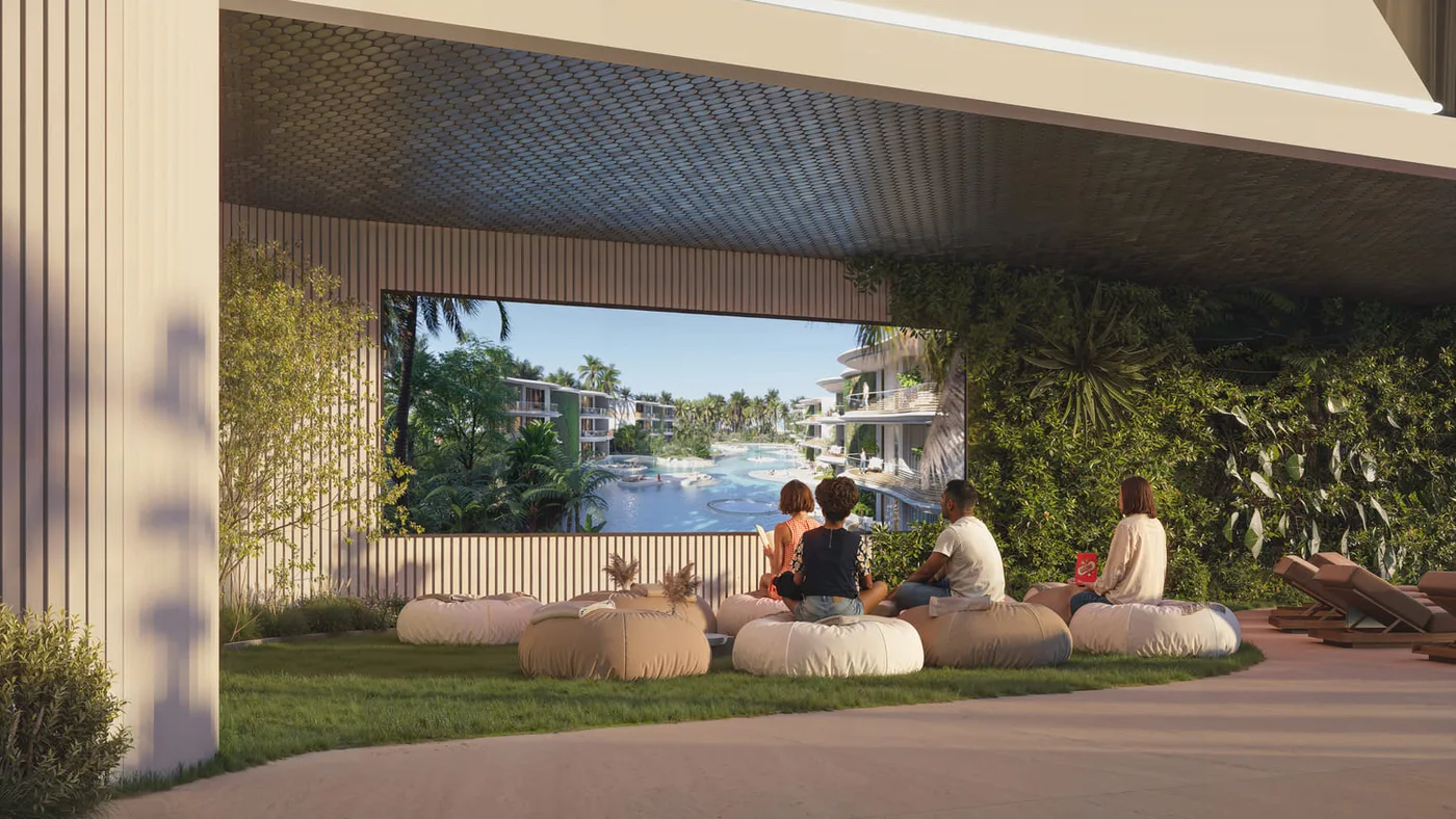 Outdoor Cinema amenity image at Samana Parkville