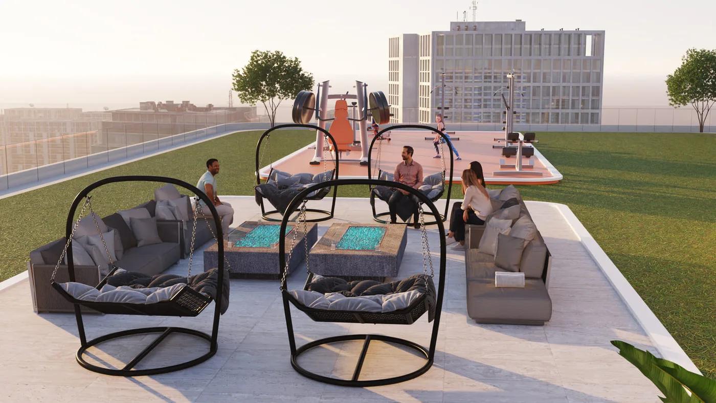Rooftop Lounge amenity image at Samana Skyros
