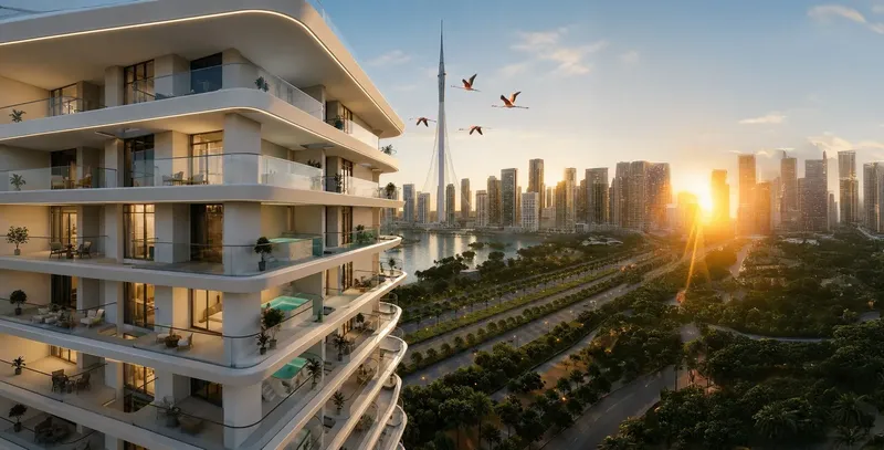 Exterior at Sanctuary in Ras Al Khor Dubai