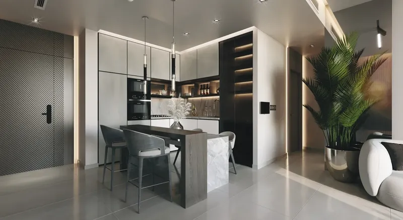Interior at Saray Prime Residence in Dubailand Residence Complex Dubai