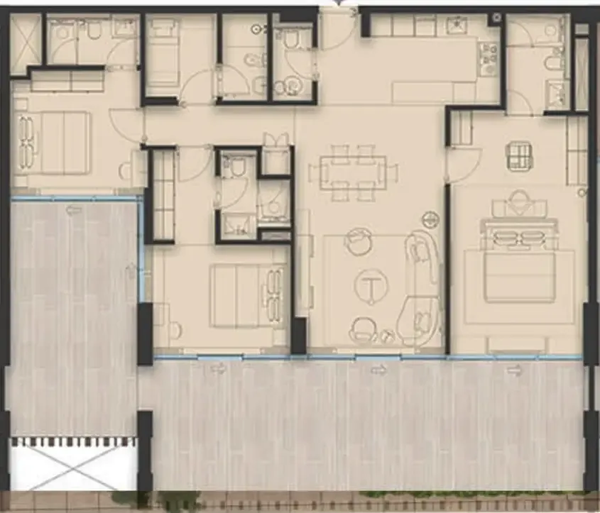 Imtiaz Development Sea Cliff by Imtiaz floor plan