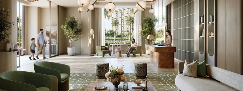 Lobby at Sera 1 in Mina Rashid Dubai