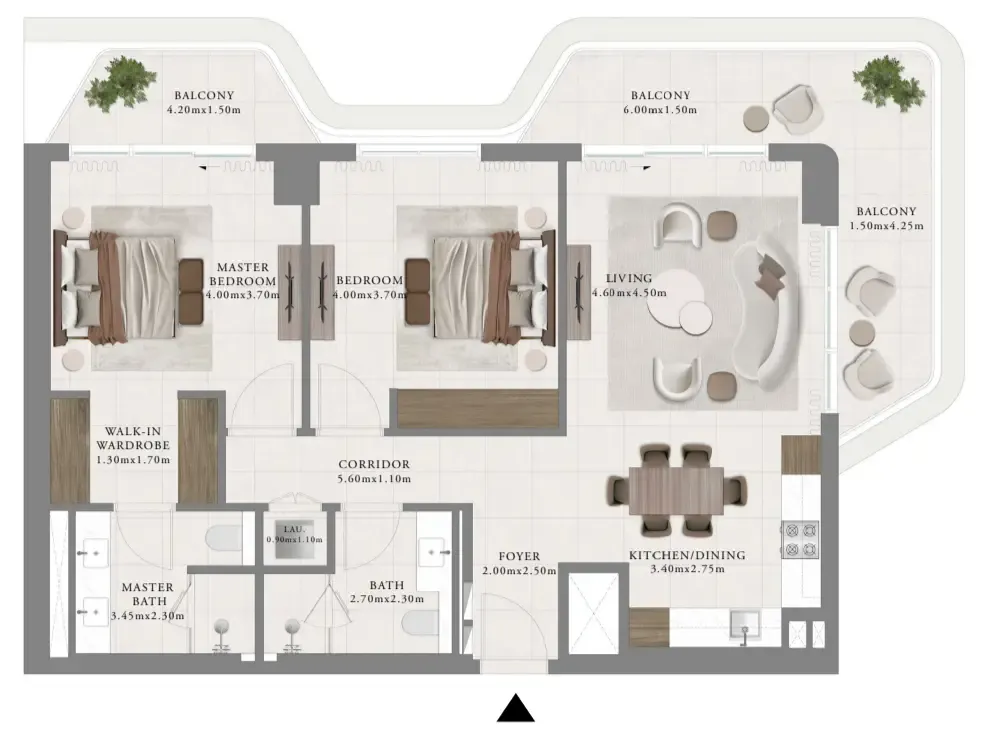 Emaar Sera 2 floor plan