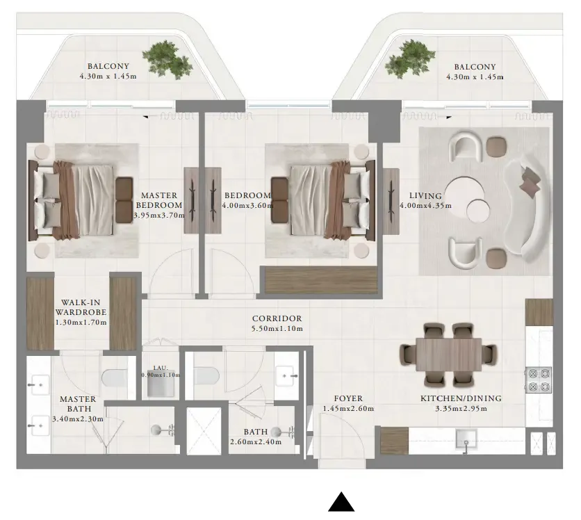 Emaar Sera 2 floor plan