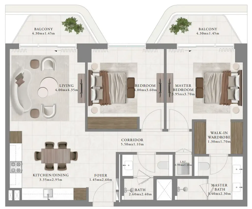 Emaar Sera 2 floor plan