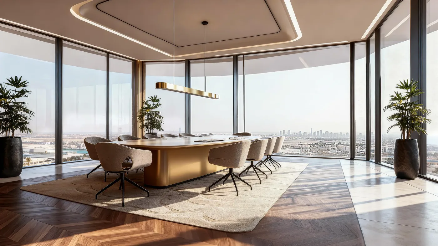 Board Room amenity image at Shahrukhz By Danube