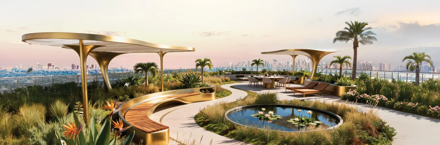 Tranquility Garden amenity image at Shahrukhz By Danube