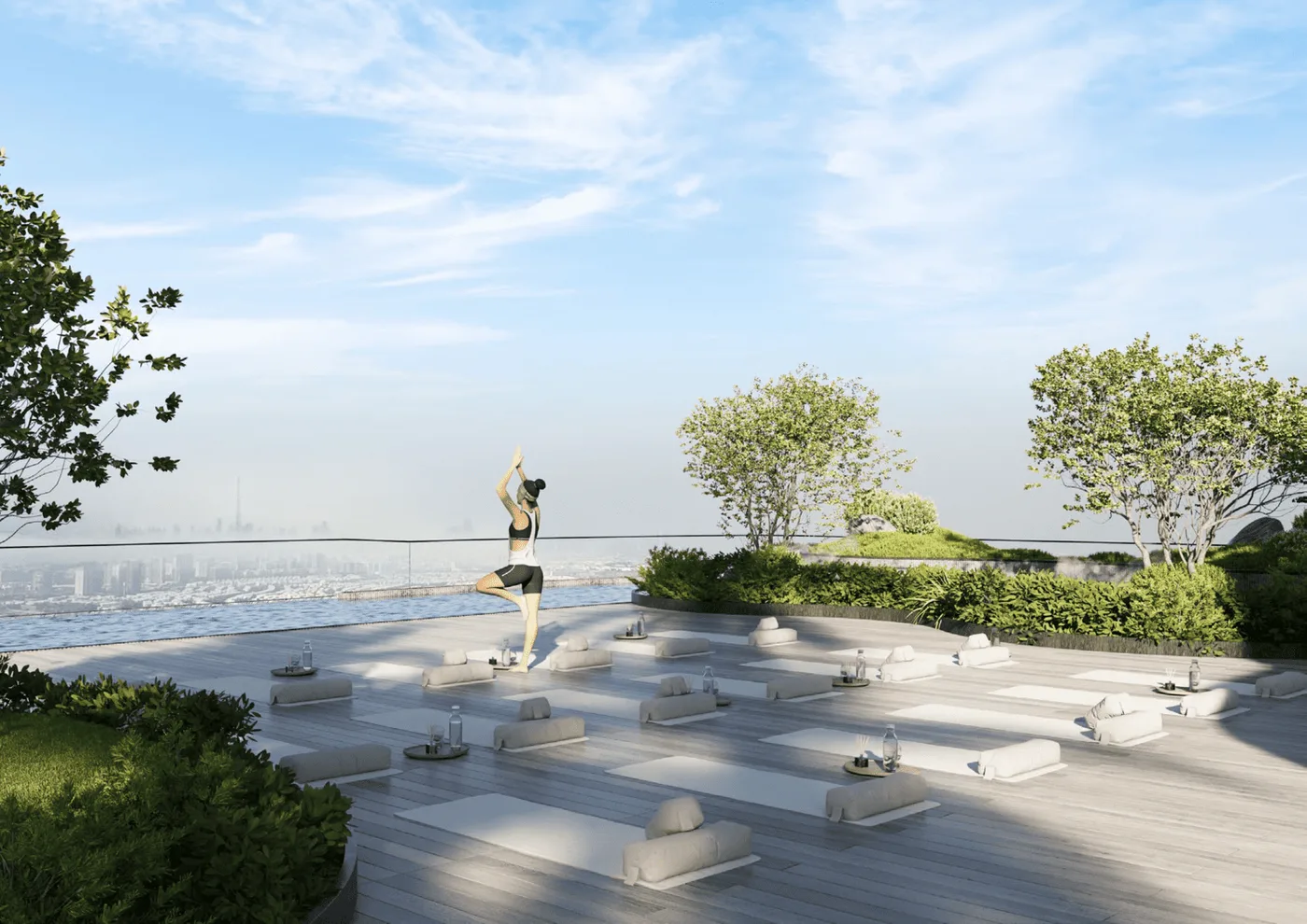 Outdoor Yoga Area amenity image at Sky Hills Astra